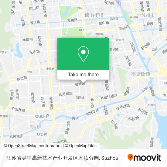 江苏省吴中高新技术产业开发区木渎分园 map