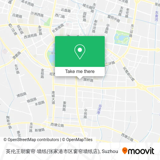 英伦王朝窗帘·墙纸(张家港市区窗帘墙纸店) map