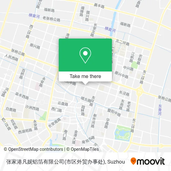 张家港凡妮铝箔有限公司(市区外贸办事处) map