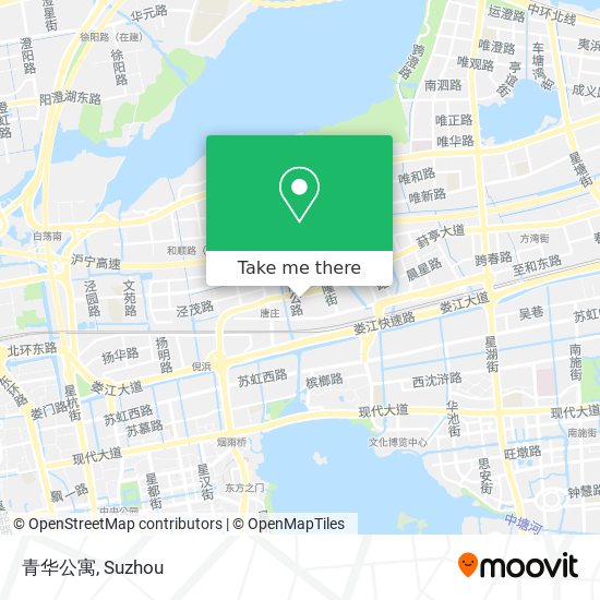 青华公寓 map