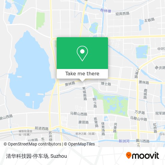 清华科技园-停车场 map