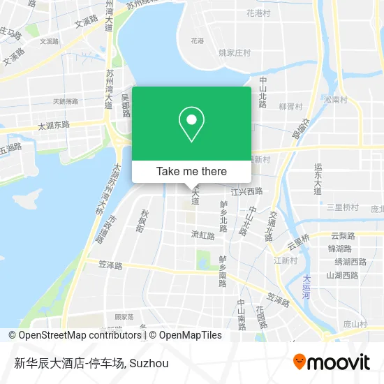 新华辰大酒店-停车场 map