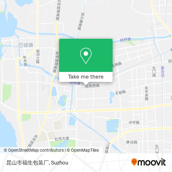 昆山市福生包装厂 map