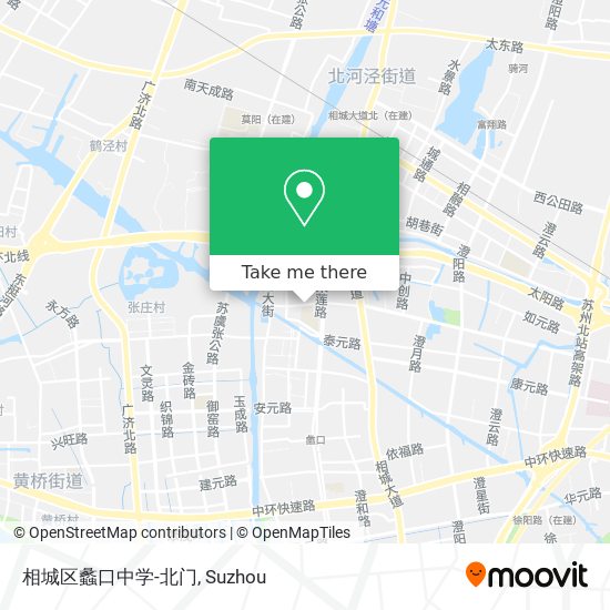 相城区蠡口中学-北门 map