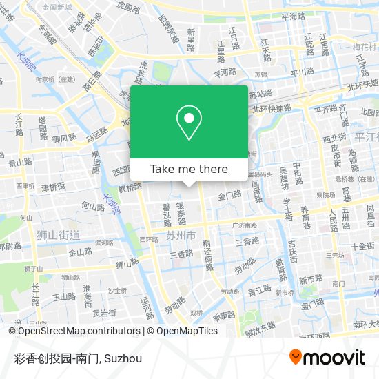 彩香创投园-南门 map