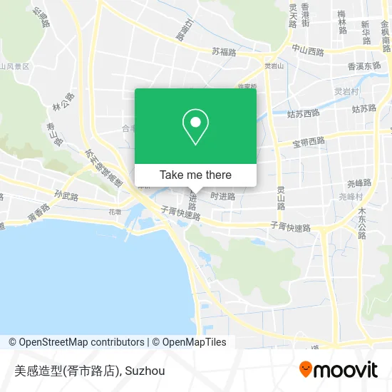 美感造型(胥市路店) map