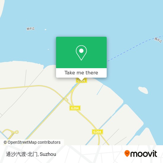 通沙汽渡-北门 map