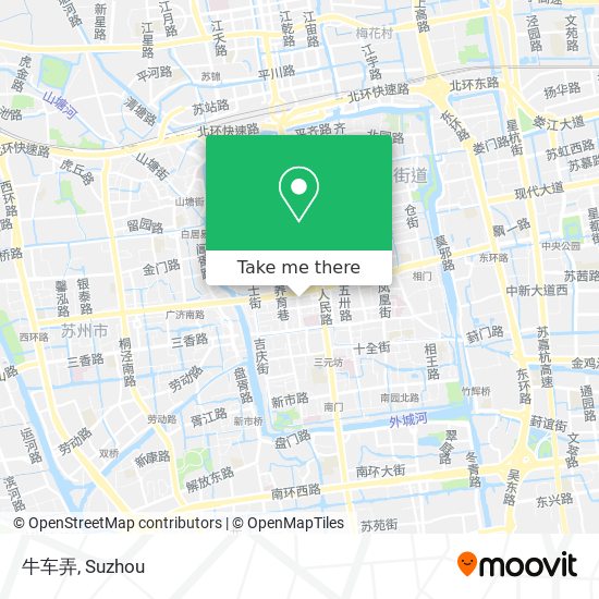 牛车弄 map