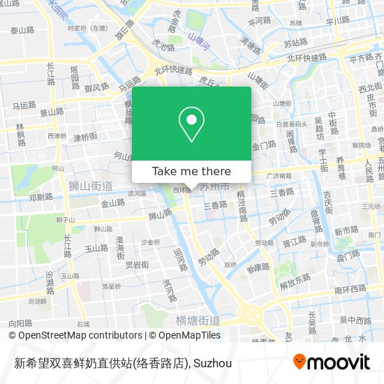 新希望双喜鲜奶直供站(络香路店) map