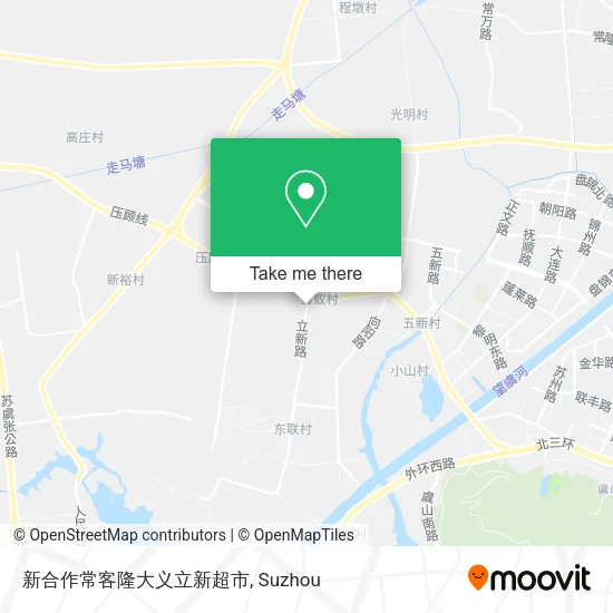 新合作常客隆大义立新超市 map