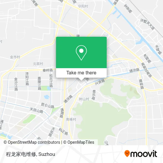 程龙家电维修 map