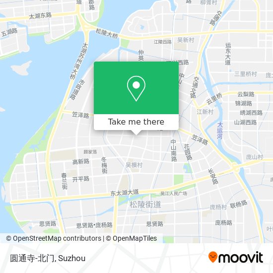 圆通寺-北门 map