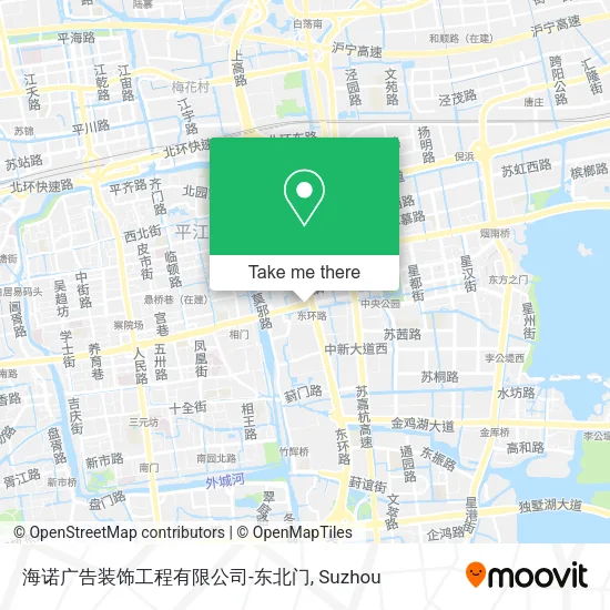 海诺广告装饰工程有限公司-东北门 map