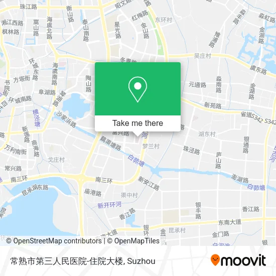 常熟市第三人民医院-住院大楼 map