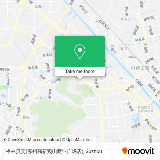 格林贝壳(苏州高新观山商业广场店) map