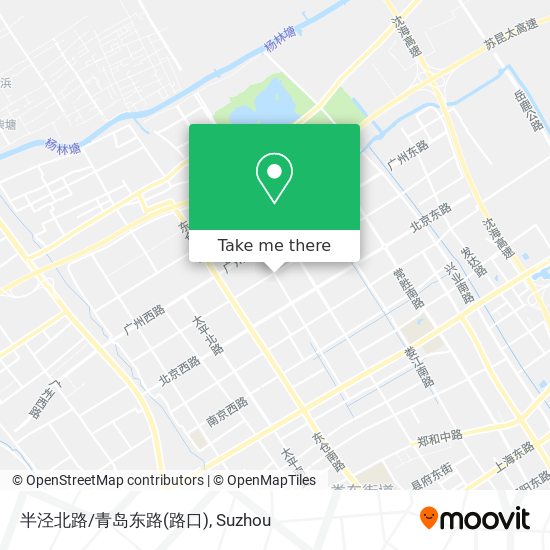 半泾北路/青岛东路(路口) map