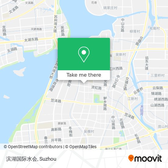 滨湖国际水会 map