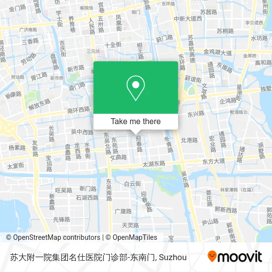 苏大附一院集团名仕医院门诊部-东南门 map