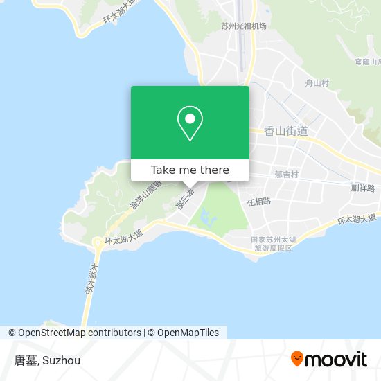 唐墓 map