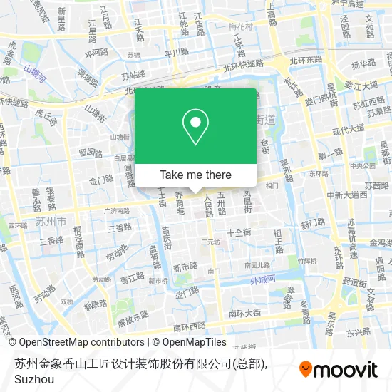 苏州金象香山工匠设计装饰股份有限公司(总部) map