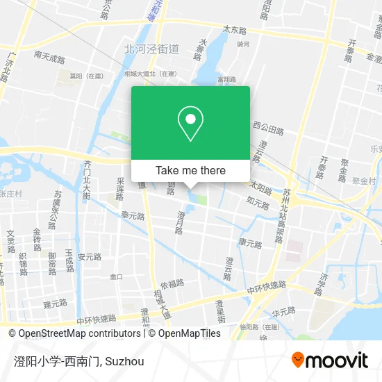 澄阳小学-西南门 map