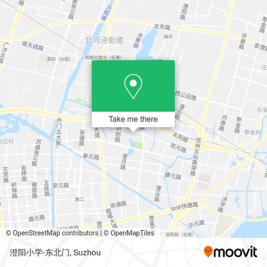 澄阳小学-东北门 map