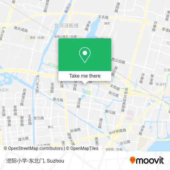 澄阳小学-东北门 map