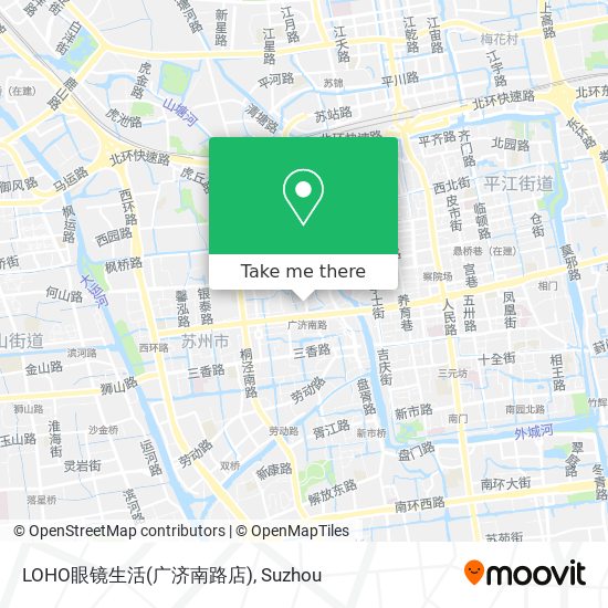 LOHO眼镜生活(广济南路店) map