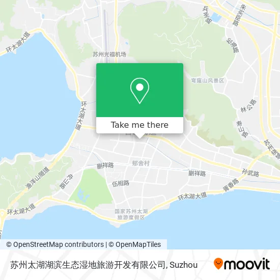 苏州太湖湖滨生态湿地旅游开发有限公司 map