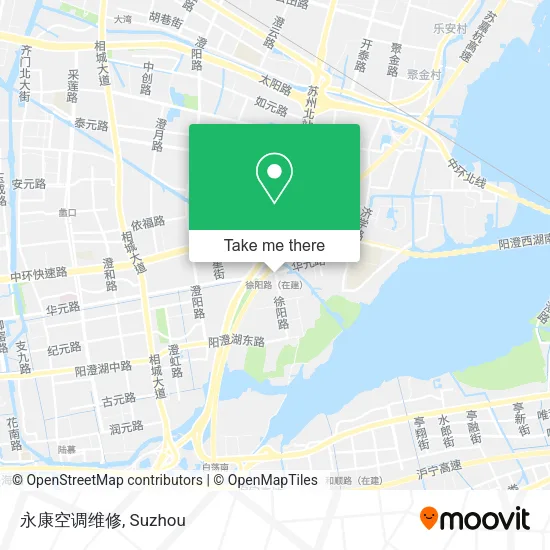 永康空调维修 map