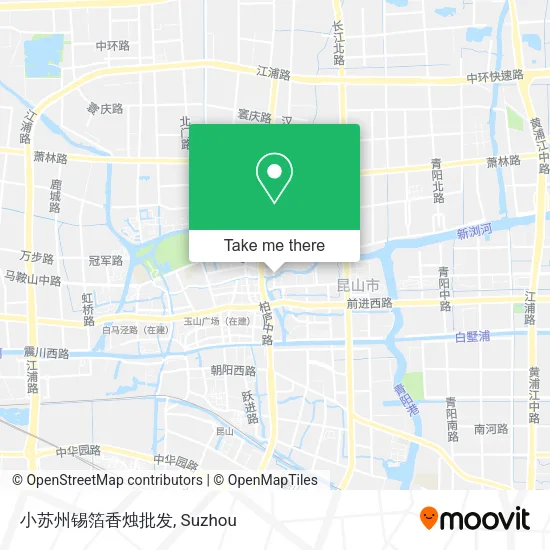小苏州锡箔香烛批发 map