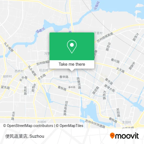 便民蔬菜店 map