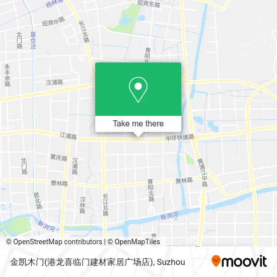 金凯木门(港龙喜临门建材家居广场店) map