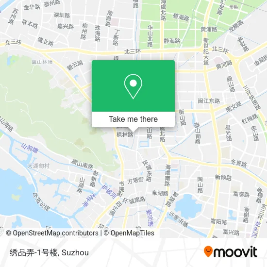 绣品弄-1号楼 map