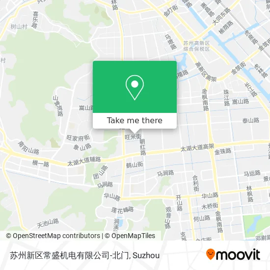 苏州新区常盛机电有限公司-北门 map