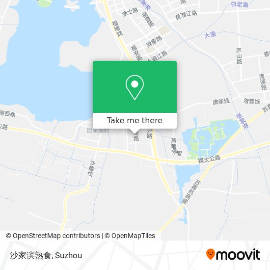 沙家滨熟食 map