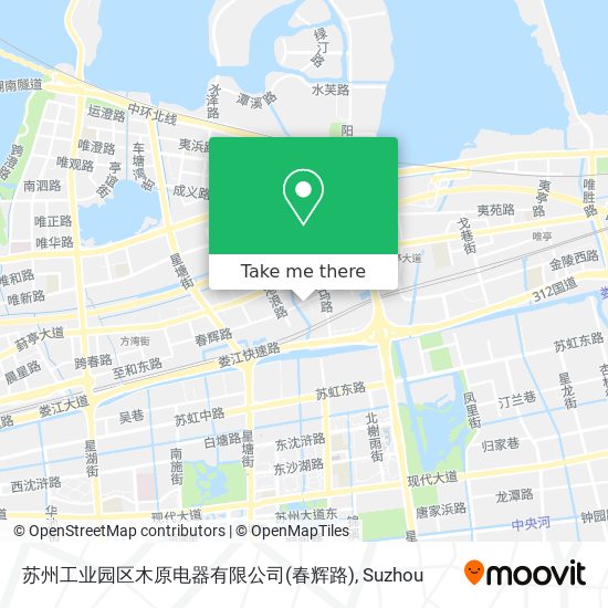 苏州工业园区木原电器有限公司(春辉路) map