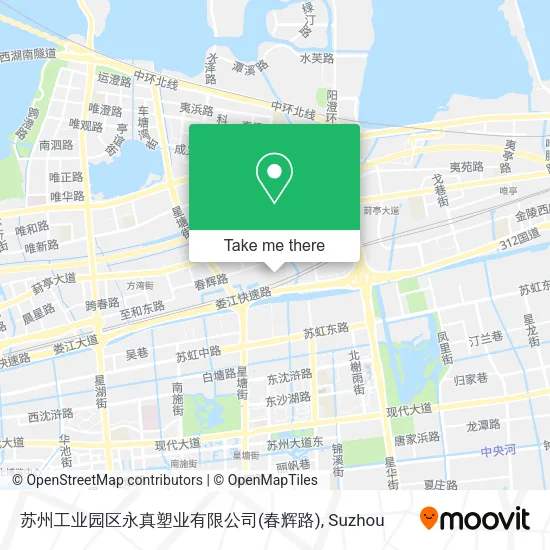 苏州工业园区永真塑业有限公司(春辉路) map