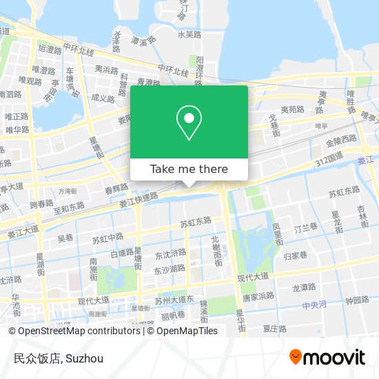 民众饭店 map