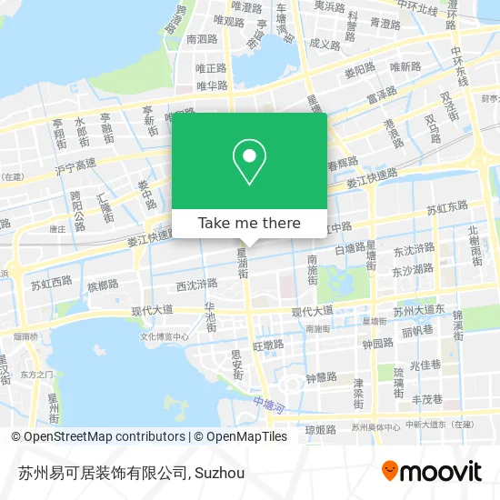 苏州易可居装饰有限公司 map