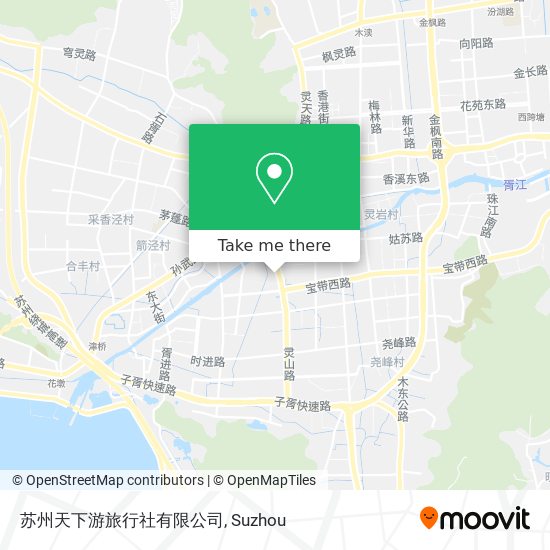 苏州天下游旅行社有限公司 map