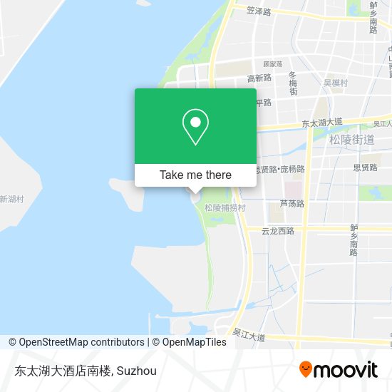 东太湖大酒店南楼 map