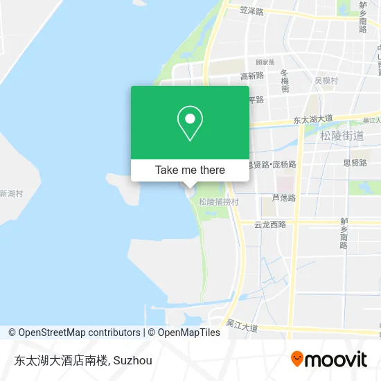 东太湖大酒店南楼 map