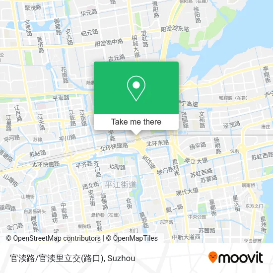 官渎路/官渎里立交(路口) map