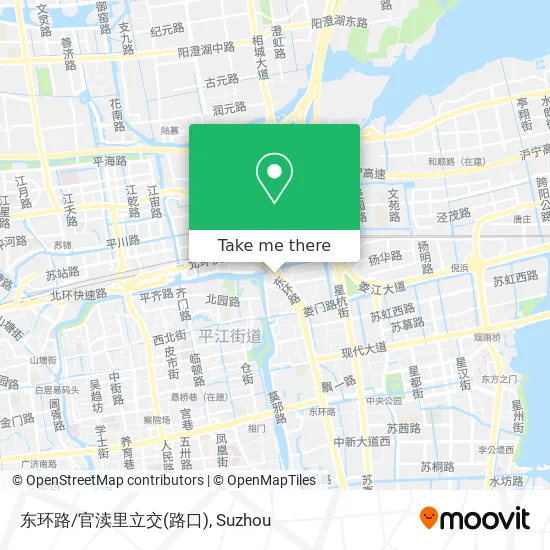 东环路/官渎里立交(路口) map