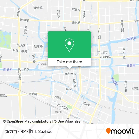 游方弄小区-北门 map