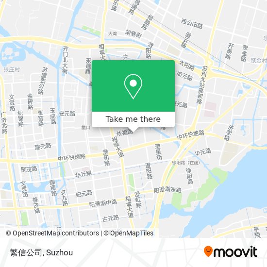 繁信公司 map