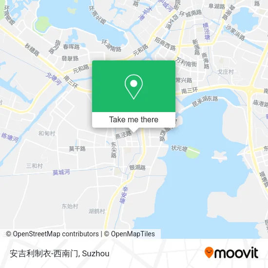 安吉利制衣-西南门 map
