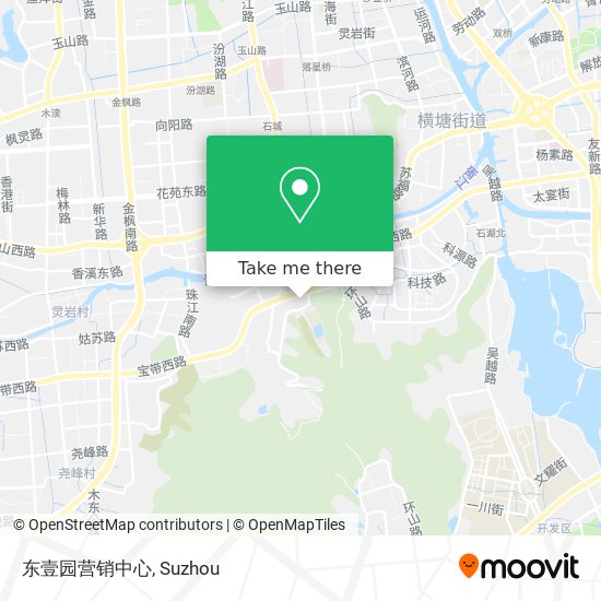 东壹园营销中心 map