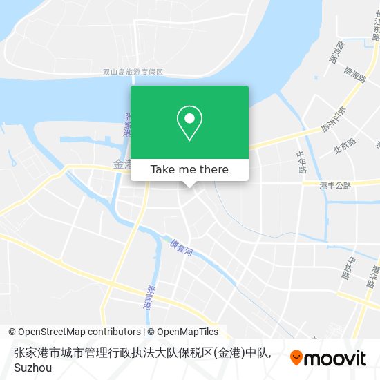 张家港市城市管理行政执法大队保税区(金港)中队 map
